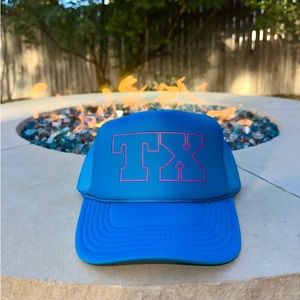 Blue TX Trucker Hat